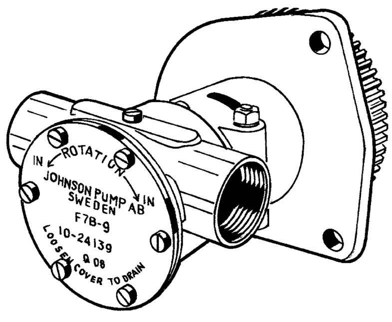 Johnson Pump impeller 1028BT-1