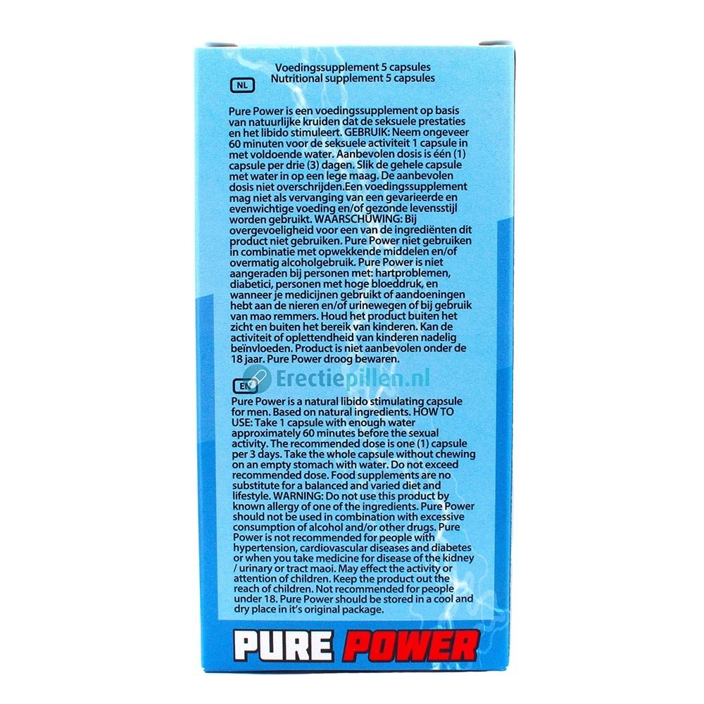 Pure Power Bestellen Capsules Erectiepillen Nl Erectiepillen Nl