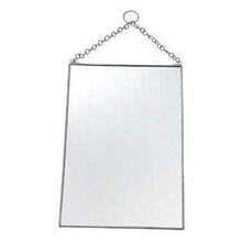 Madam Stoltz Wandspiegel zilver groot