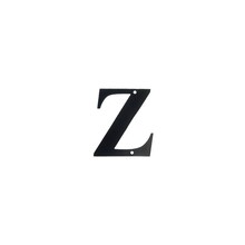 Madam Stoltz RESTANTPARTIJ metalen letters zwart