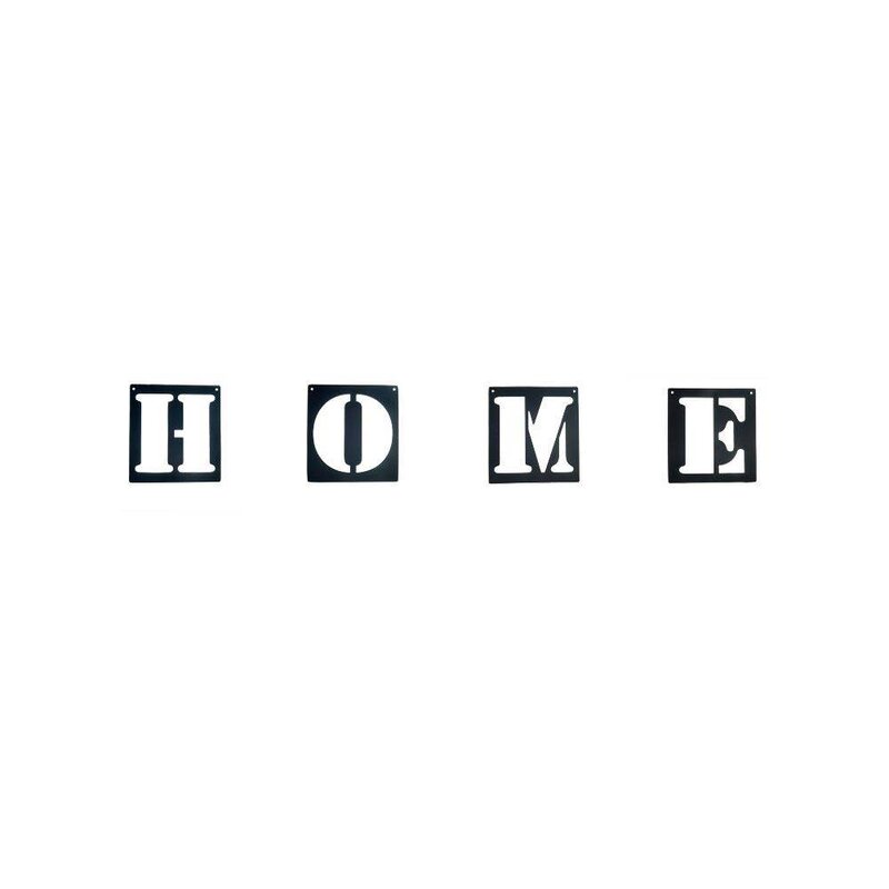 Madam Stoltz-collectie Madam Stoltz Letters set "HOME" (10927home)