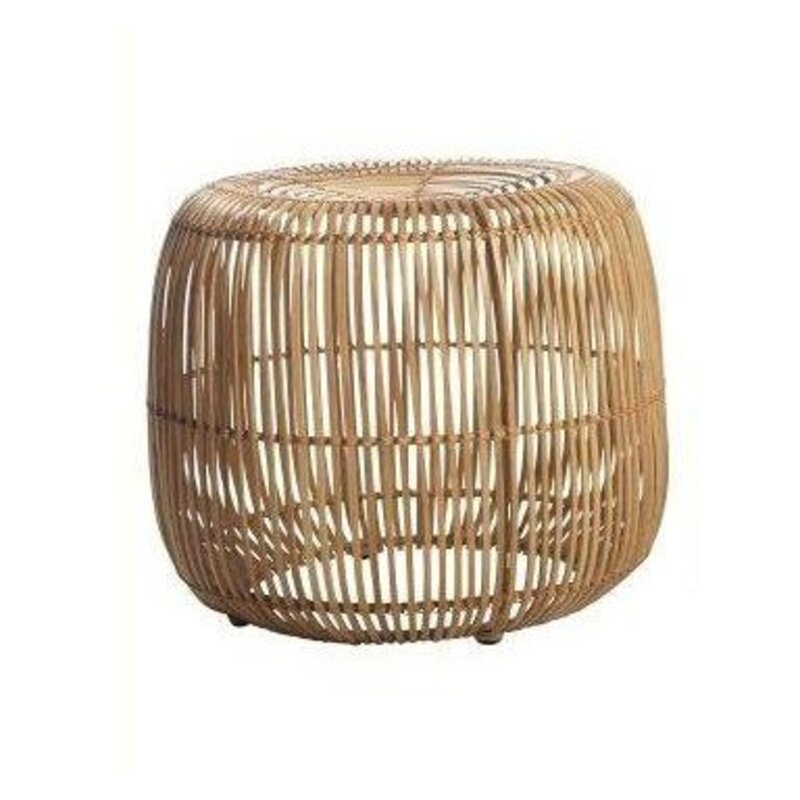 House Doctor House Doctor Bamboe "poef" Naturel Modern rond