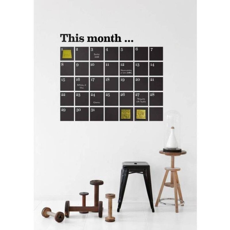 ferm LIVING ferm LIVING Muursticker Calender