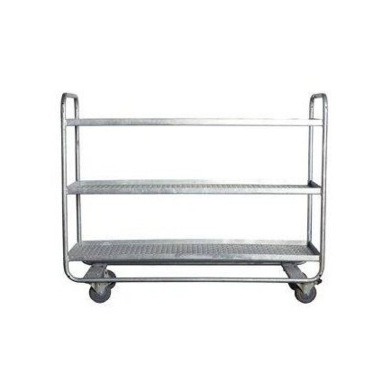House Doctor House Doctor Trolley 'Galvanized'