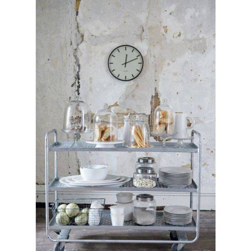 House Doctor House Doctor Trolley 'Galvanized'