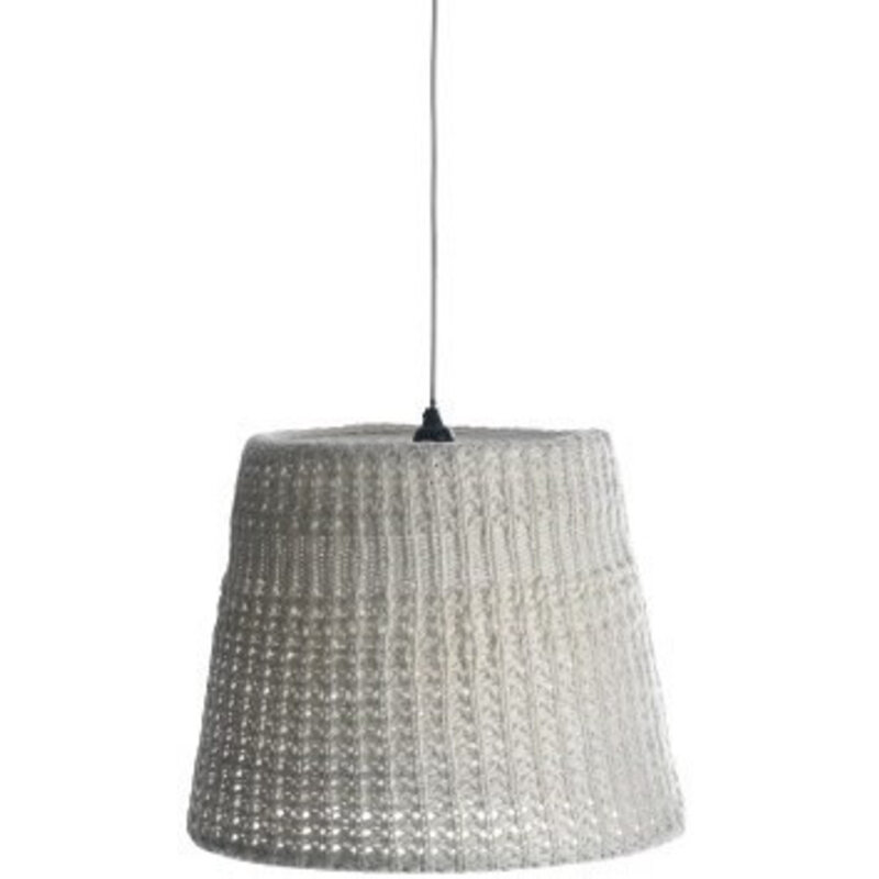 Madam Stoltz-collectie Madam Stoltz Lamp 'knitted'