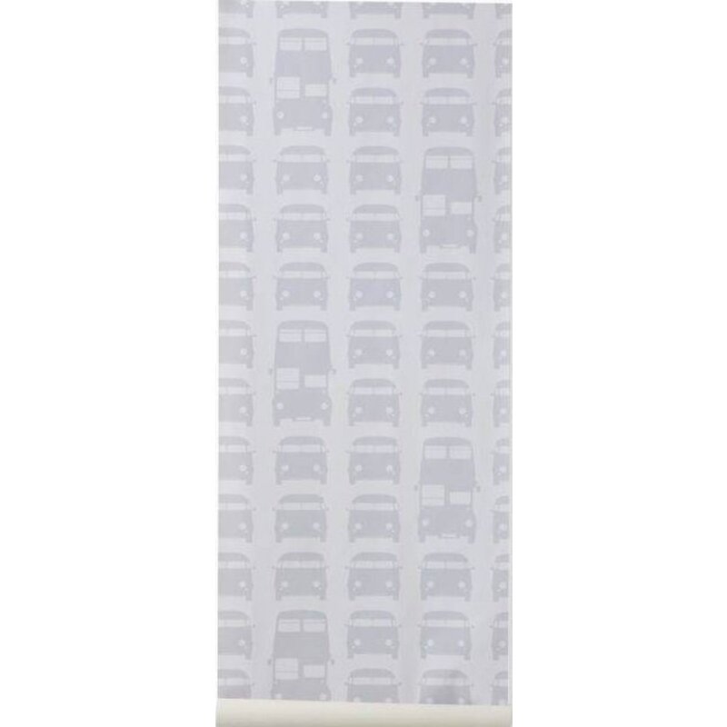 ferm LIVING ferm LIVING Behang Rush Hour grey