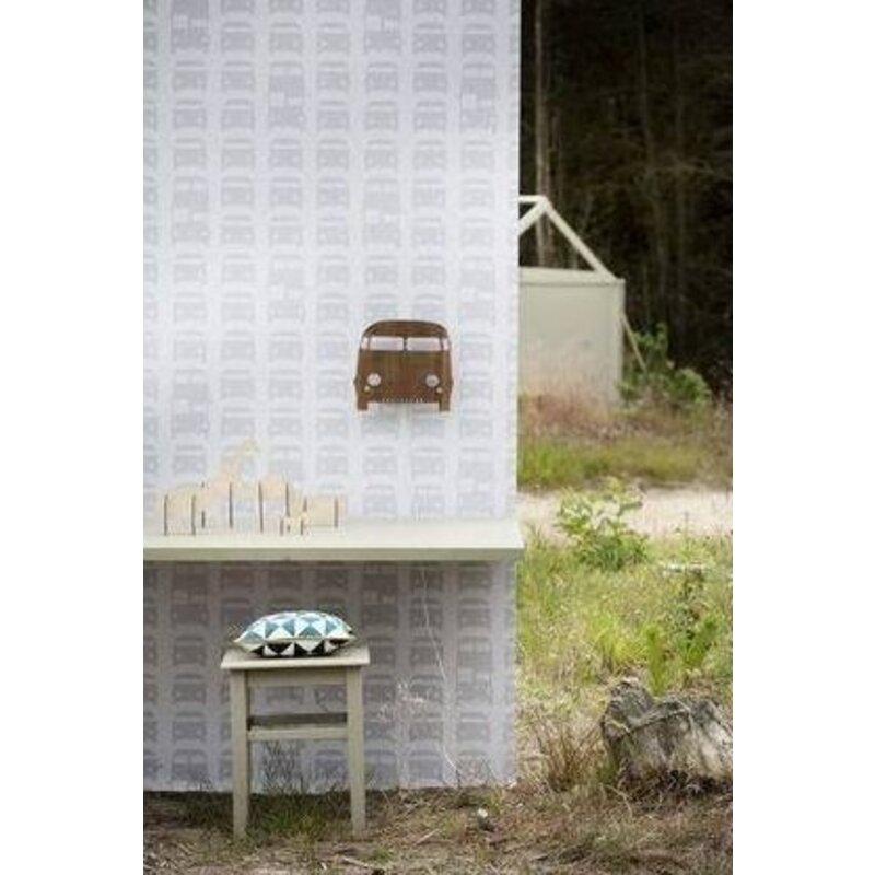 ferm LIVING ferm LIVING Behang Rush Hour grey