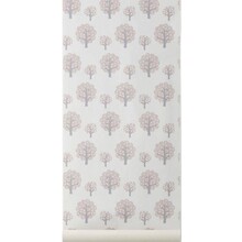 ferm LIVING Behang Dotty rose