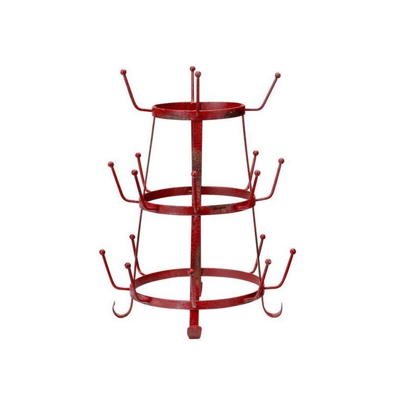 Bloomingville Bloomingville Beker-houder rood