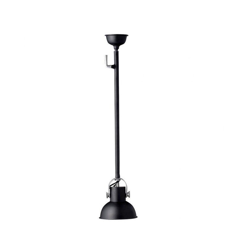 Bloomingville Bloomingville Hanglamp met arm zwart
