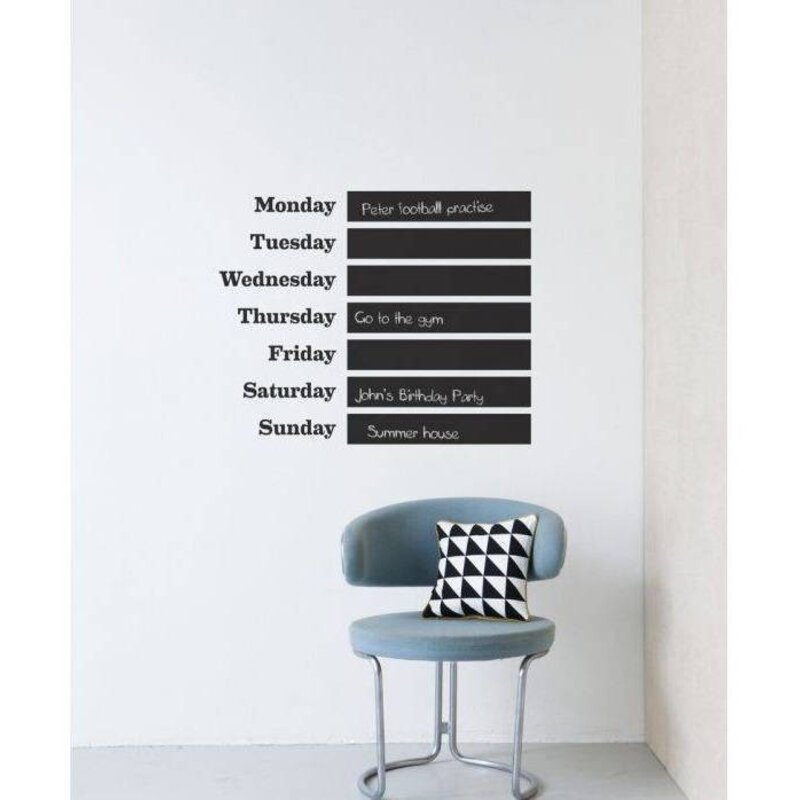 ferm LIVING ferm LIVING Muursticker This week
