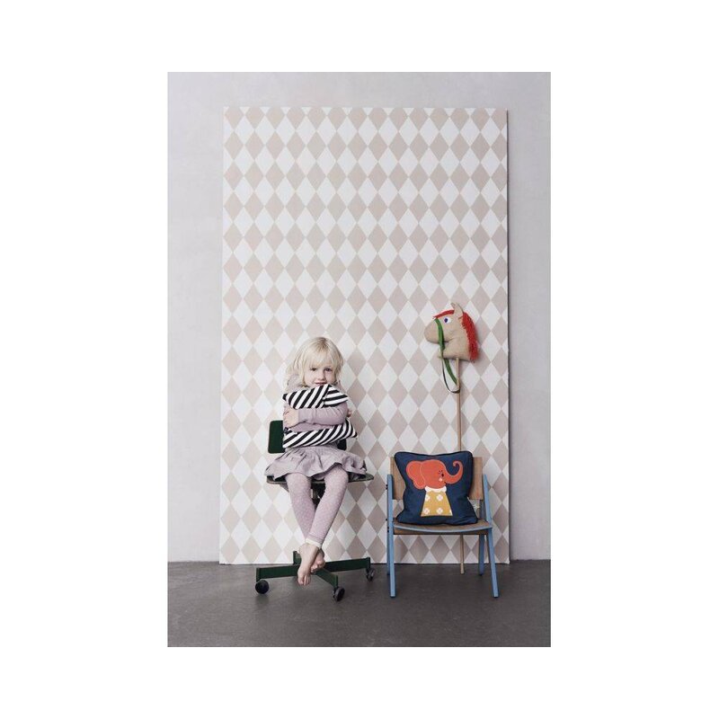 ferm LIVING ferm LIVING Behang Harlequin Roze