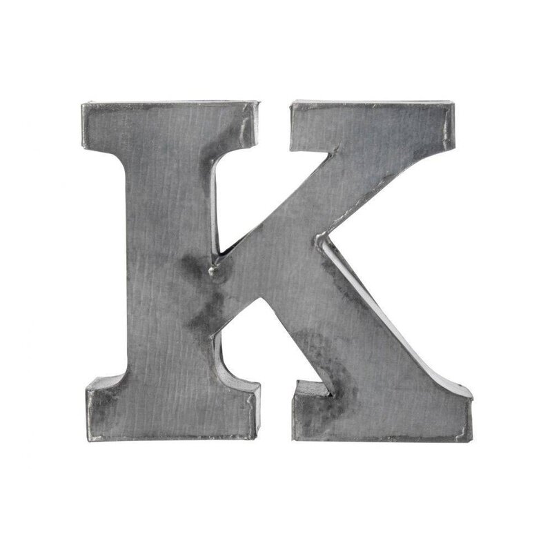 Madam Stoltz-collectie Madam Stoltz Zinken letter K