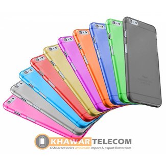 10x Transparent  Color Silicone Case iPhone 6 Plus