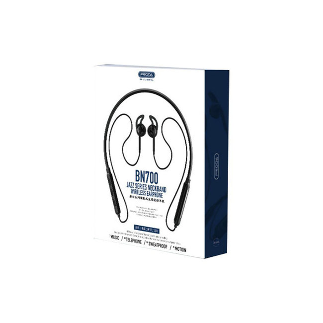 PRODA PRODA JAZZ neckband wireless sport earphones Black