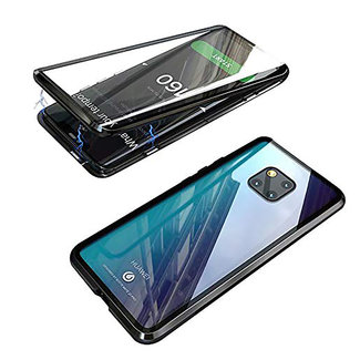 MSS Coque Magnétique Noire Huawei Mate 20 Couverture 360 degrés