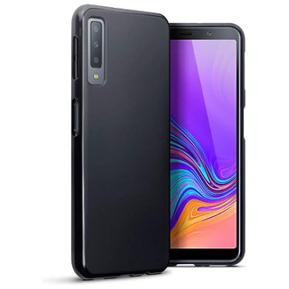 MSS Samsung Galaxy A7 (2018) Sort TPU Bagcover