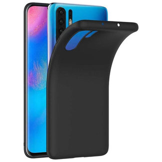 MSS Carcasa trasera de TPU negra para Huawei P30 Pro