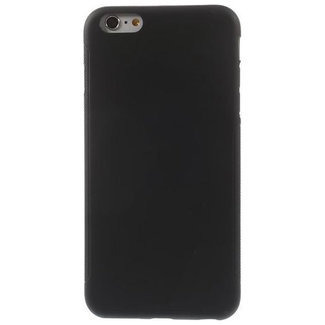 MSS Carcasa trasera de TPU negra para Apple iPhone 6 Plus / 6s Plus