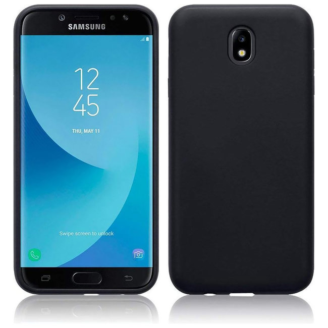 MSS Samsung Galaxy J3 (2017) Zwart TPU Back cover