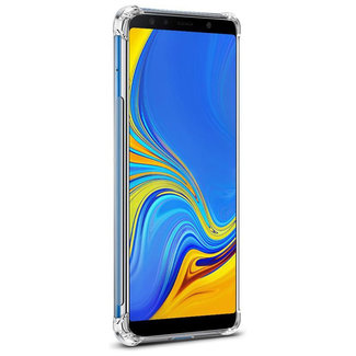 MSS Coque arrière transparente anti-choc en TPU pour Samsung Galaxy A9 2018 (A920)