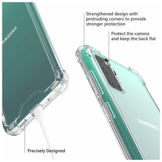 MSS Samsung Galaxy A41 Transparent TPU Anti-Schock-Schutzhülle