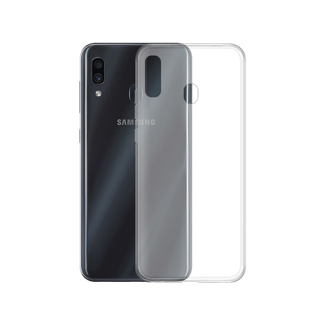 MSS Samsung Galaxy A30 / Galaxy A20 Transparant TPU Siliconen Back cover