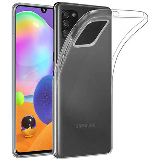 MSS Coque Arrière en Silicone TPU Transparent pour Samsung Galaxy A31