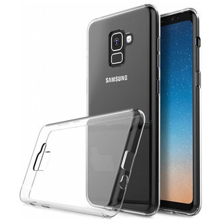 MSS Samsung Galaxy A5 (2018) / Galaxy A8 (2018) Transparent TPU Silicone Back cover