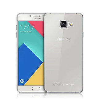 MSS Coque arrière transparente en silicone TPU pour Samsung Galaxy A7 (2017)