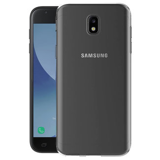 MSS Samsung Galaxy J3 (2017) Gennemsigtig TPU Silikone Bagcover