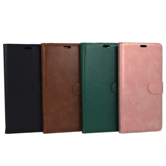 MSS Galaxy A20s TPU / Faux Leather Book Case | for Samsung Galaxy A20s