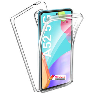 MSS Samsung Galaxy A52 5G TPU 360° graden TPU siliconen 2 in 1 hoesje