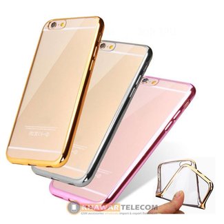 Coque en silicone plaquée de luxe IPhone 7 Plus / 8 Plus