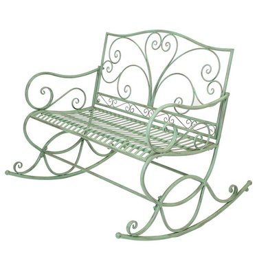 Schaukelbank "Nostalgie", Metall - Wohnambiente-Shop