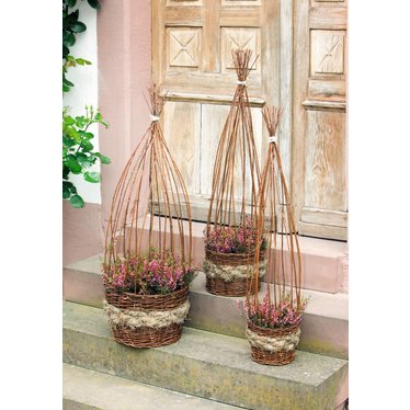 Dekoratives Pflanzkorb-Set
