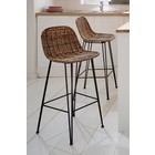 Rattanbarstuhl "Modern Line"
