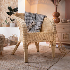 Rattan-Sessel "Exquisit", naturfarben