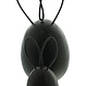 Hase "Black", 2er Set