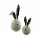 Porzellan-Hase "Trendy", 2er Set