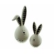 Porzellan-Hase "Trendy", 2er Set