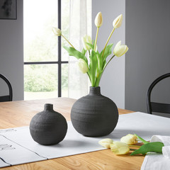 Vase "Kuro", 2er Set