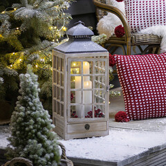 Große Laterne "Maison"