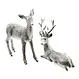 Figuren "Wild", 2er Set