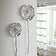 Wanddeko "Bloemen", 2er Set