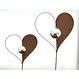 Gartenstecker "Lovers", 2er Set