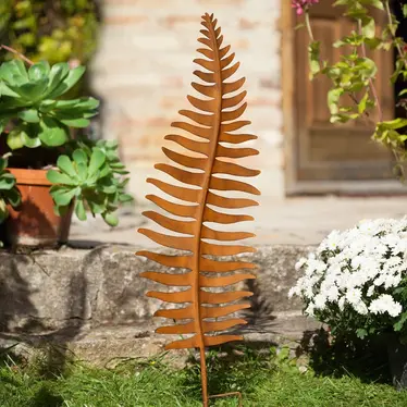 Metallstecker "Leaf"