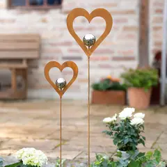 Gartenstecker "Lovely", 2er Set