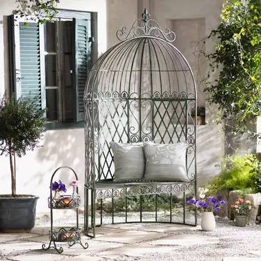 Baldachinbank "Ornamente"